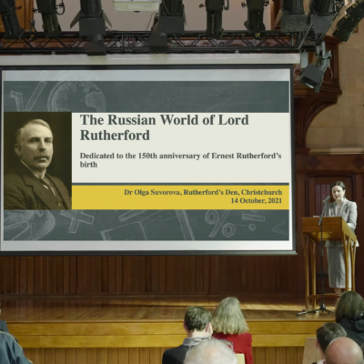 Video: My lecture “The Russian World of Lord Rutherford”, Rutherford’s Den